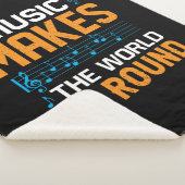 Muziek maakt de wereld draaiend sherpa deken (3/4)