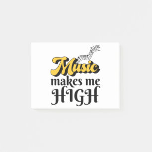 Muziek Maakt Me High Post-it® Notes