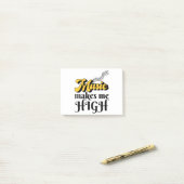 Muziek Maakt Me High Post-it® Notes (Op bureau)