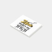 Muziek Maakt Me High Post-it® Notes (Schuin)