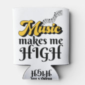 Muziek maakt me hoog blikjeskoeler (Achterkant)