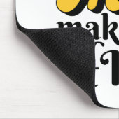 Muziek maakt me hoog muismat (Hoek)