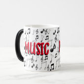 muziek magische mok (Voorkant links)