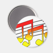 Muziek Magneet (Voorkant / Achterkant)