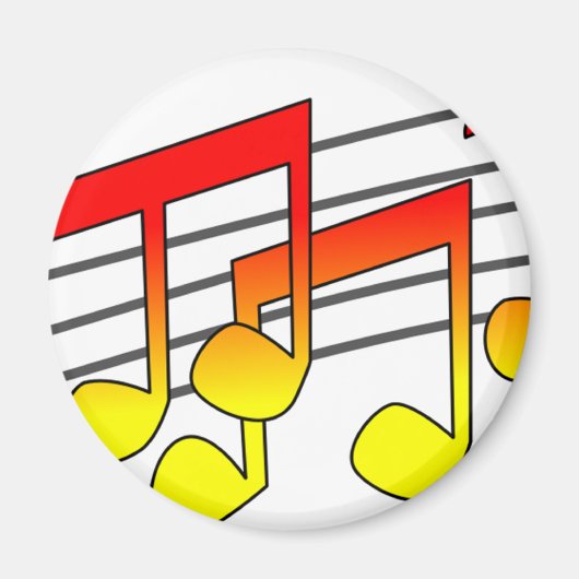 Muziek Magneet (Voorkant)