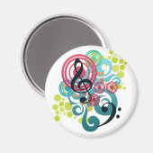 Muziek Magneet (Voorkant / Achterkant)