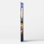 MUZIEK MAKEN ANGEL, Blue Sapphire Monogram Case-Mate iPhone Case (Achterkant / Links)