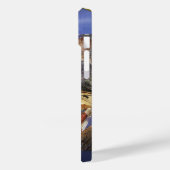 MUZIEK MAKEN ANGEL, Blue Sapphire Monogram Case-Mate iPhone Case (Achterkant / Links)