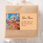 MUZIEK MAKEN CHRISTMAS ANGEL ETIKET (Insitu)