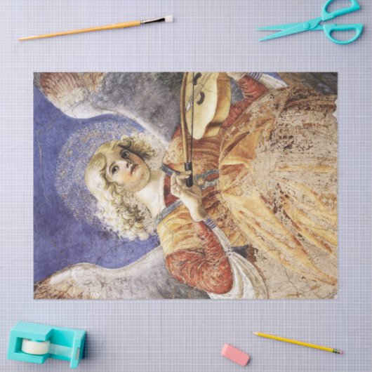 MUZIEK MAKEN CHRISTMAS ANGEL TISSUEPAPIER (Craft)