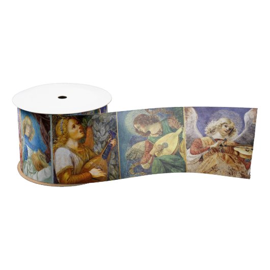 MUZIEK MAKEN CHRISTMAS ANGELS SATIJNEN LINT (Spoel)