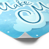 Muziek maken, digitale kunst poster (Hoek)