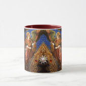 MUZIEK MAKEN ENGELEN MET EEN VIELLE KERST MOK (Midden)