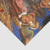 MUZIEK MAKEN ENGELEN MET EEN VIELLE KERST TISSUEPAPIER (Detail)