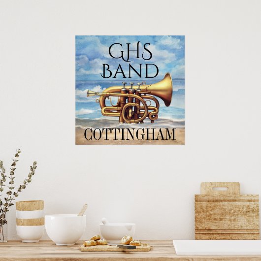 Muziek maken poster (Keuken)