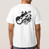 Muziek maken. Reeks T-shirt (Achterkant)