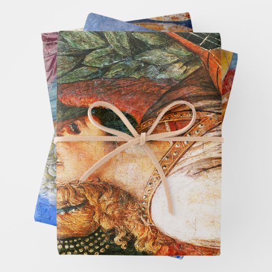 MUZIEK MAKEN VAN CHRISTMAS ANGELS INPAKPAPIER VEL (In situ)