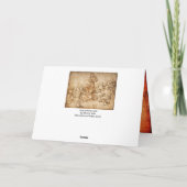 Muziek maken van engelen - Albrecht Durer Feestdagen Kaart (Achterkant)