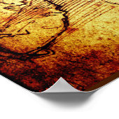 Muziek maken van engelen - Albrecht Durer Poster (Hoek)