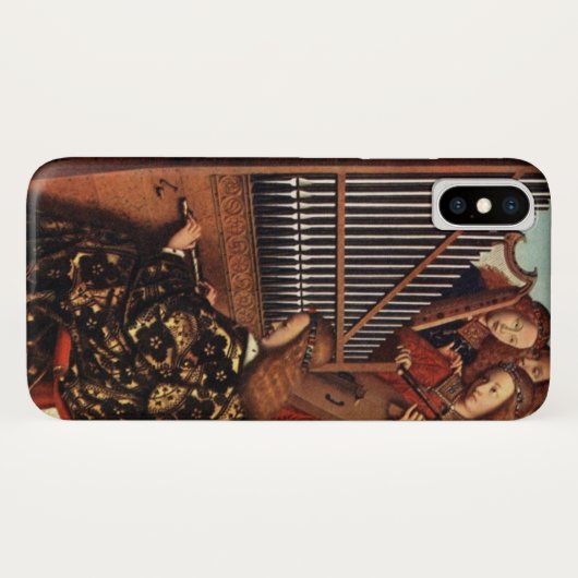 MUZIEK MAKEND CHRISTMAS ANGELS/Orgaanspeler Case-Mate iPhone Case (Achterkant (horizontaal))