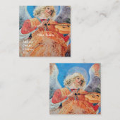 MUZIEK MAKING ANGEL VIERKANTE VISITEKAARTJE (Voorkant / Achterkant)