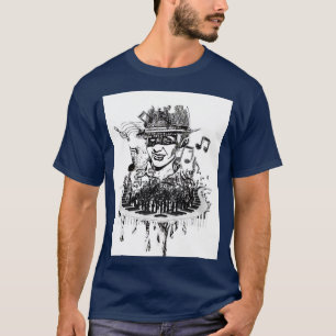 Muziek man 1 t-shirt