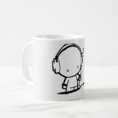 Muziek Man Koffiemok (Voorkant links)
