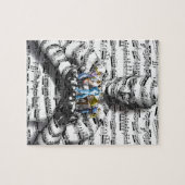 Muziek Man Legpuzzel (Horizontaal)