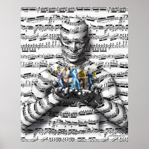 Muziek Man Poster