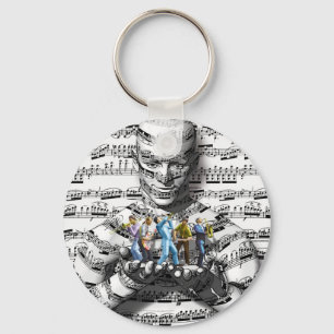 Muziek Man Sleutelhanger