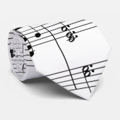 Muziek Man Stropdas (Opgerold)