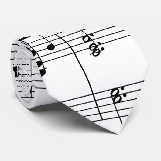 Muziek Man Stropdas (Opgerold)