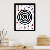 Muziek Mania - Poster (Keuken)