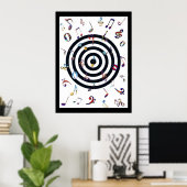 Muziek Mania - Poster (Thuiskantoor)