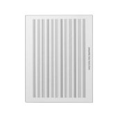 Muziek Manuscript Paper 12 Personeel Landschap For Notitieblok (Linkerzijde)