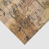 Muziek - Materieel afgedankte weefsels - eco-kleur Tissuepapier (Detail)