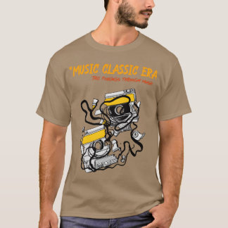 Muziek meesters stijl cadeau t-shirt