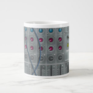 Muziek mengpaneel grote koffiekop