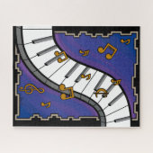 Muziek met de indruk Puzzle Legpuzzel (Horizontaal)