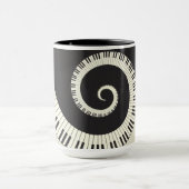 Muziek met de naam Piano Keys Combo Mok (Midden)