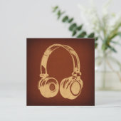  muziek met een hoge beeldkwaliteit kaart (Staand voorkant)