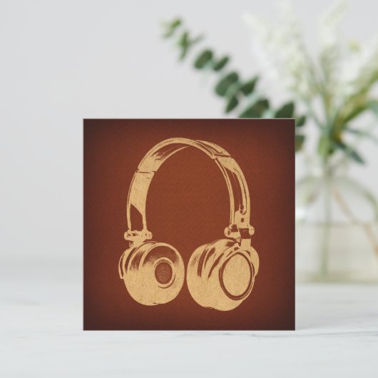  muziek met een hoge beeldkwaliteit kaart (Staand voorkant)