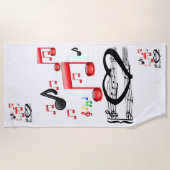 Muziek met handdoeken (Voorkant)