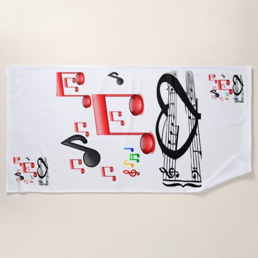 Muziek met handdoeken (Voorkant)