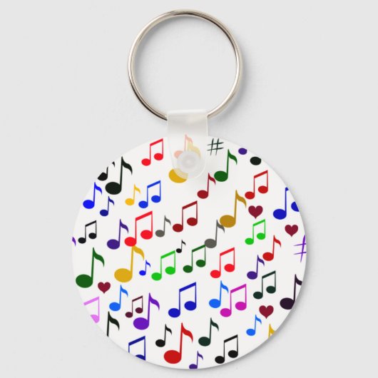 Muziek met Liefde_ Sleutelhanger (Voorkant)