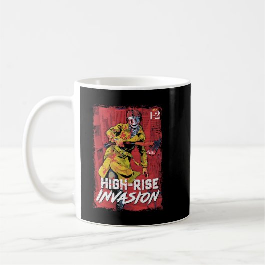 Muziek met retro High Anime Rise Invasion Koffiemok (Links)