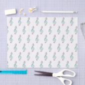 Muziek met Waterverf Treble Clef Tissuepapier (Craft)