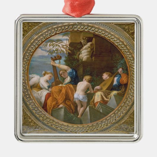 Muziek Metalen Ornament (Voorkant)