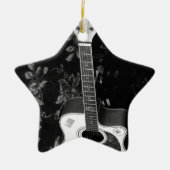 Muziek Mijn ballen Keramisch Ornament (Voorkant)