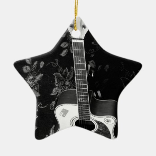 Muziek Mijn ballen Keramisch Ornament (Voorkant)